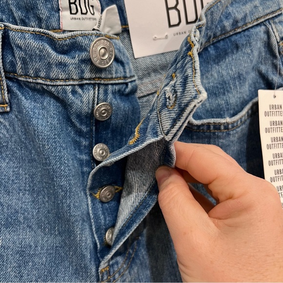 Urban Outfitters BDG NWT Slim Straight High Rise Jeans in Light Wash, Size 27 - Picture 4 of 11